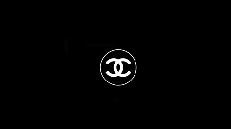 black and white chanel wallpaper|chanel logo wallpaper.